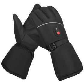 Electric Heated Gloves Battery Powered USB Touchscreen Windproof Keep Hands Warmer Unisex for Outdoors Hunting