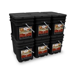 Wise 1440 Serving Package - 240 lbs. - Includes: 6 - 120 Serving Entree Buckets and 6 - 120 Serving Breakfast Buckets