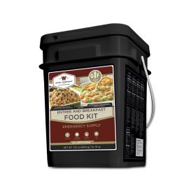 Wise Company, Emergency Food, 84 Serving Breakfast and Entree Grab and Go GLUTEN FREE Kit