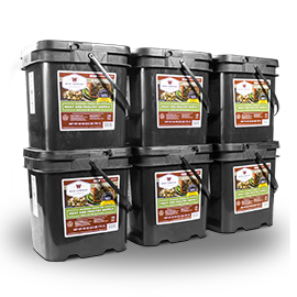 Wise Company, Emergency Food, 360 Serving Meat Package Includes: 6 Freeze Dried Meat Buckets