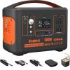 600W Portable Power Station Solar Generator (Peak 1200W) King boss, 153600mah 568WH, Lithium Battery 110V/600W. AC Outlet 2*DC Carport, 2*USB-C