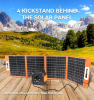 320W Portable Power Station;  Flashfish 292Wh 80000mAh Solar Generator Backup Power With LASHFISH 18V/100W Foldable Solar Panel;  Portable Solar Charg