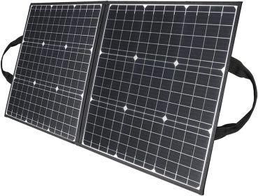 GOFORT 100W 18V Portable Solar Panel;  Foldable Solar Charger with 5V USB;  QC 3.0;  DC Output;  Compatible with Solar Generator Power Station Phones