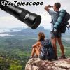 Universal HD 38x Zoom Telescope Monocular For Outdoor Bird Watching Hunting Traveling Football Game Watching; Super Foot Bowl Accessories