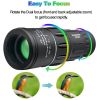1pc HD Monocular Telescope; 16X52 Compact High Definition Scope For Phone Brid Watching Hunting Hiking Concert Traveling Super Foot Bowl