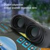 10X25 Portable HD Binocular BAK4 Prism Optical Coated Lens For Outdoor Hunting Camping Travel