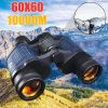 60X60 Powerful Binoculars Hd 10000M High Magnification For Outdoor Hunting Fixed Zoom
