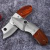 Mini Folding Pocket Knife Hunting Tactical Knife Self-defense EDC Fixed Blade Knives; Jackknife Survival Camping Equipment