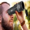 Adjustable Focus Monocular Telescope For Outdoor Navigation Hunting Bird Watching Super Foot Bowl Game Watching