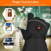 Electric Heated Gloves Battery Powered USB Touchscreen Windproof Keep Hands Warmer Unisex for Outdoors Hunting