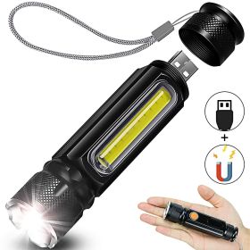 Multifunctional light flashlight (Option: MagnetXPE lamp beads)