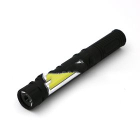 Outdoor Lighting Plastic Lamp With Magnet Pen Light (Color: Black)