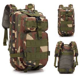 30L Compact Outdoor Sports Mountaineering, Hiking, Camping, Backpack (Color: Jungle Camouflage)