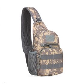 Tactical Shoulder Bag; Molle Hiking Backpack For Hunting Camping Fishing; Trekker Bag (Color: ACU)