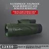 New Third Generation Green 40X60 Monocular Outdoor Camping Travel Hunting HD FMC Telescope with Tripod MobilePhone Holder