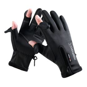 Winter Gloves Waterproof Thermal Touch Screen Thermal Windproof Warm Gloves Cold Weather Running Sports Hiking Ski Gloves (Color: 12, Size: L)