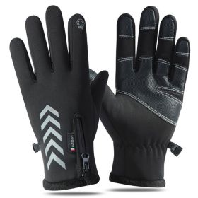 Winter Gloves Waterproof Thermal Touch Screen Thermal Windproof Warm Gloves Cold Weather Running Sports Hiking Ski Gloves (Color: 11, Size: L)