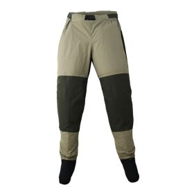 Kylebooker Breathable Stockingfoot Waist High Pant Waders KB003 (Size: L)