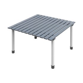 Folding Outdoor Camping Table W/Carrying Bag (Color: Gray, Type: Camping Table)
