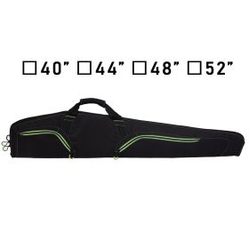 Scoped Rifle Cases Tactical Shotgun Gun Bag (Color: Black, Size: 48in)