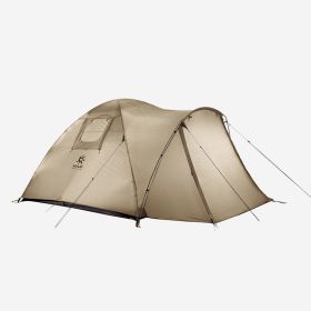 Sun Protection Wind And Storm Proof Camping Equipment For Two People (Option: Wild yellow02)