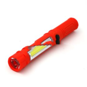 Outdoor Lighting Plastic Lamp With Magnet Pen Light (Color: Red)