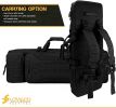 VOTAGOO Double Rifle/Shotgun Case, Gun Bag, Safely Transport Long-Barrel Firearms, All-Weather Soft Tactical Range Bag Backpack