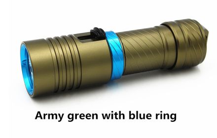 High Power Aluminum Alloy Diving Fill Light (Option: Army Green L2)